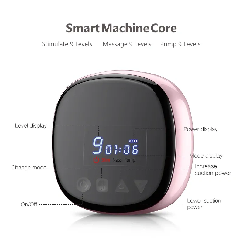 Rechargeable Electric Breast Pump Silent Breast Pump Milk Collection for Mother and Baby