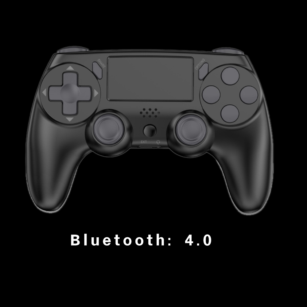 P47 2025 Wireless Gamepad for PS4, PS3, PC - Dual Vibration, 6-Axis Gyro, BT Joystick Controller with L2 R2 Triggers