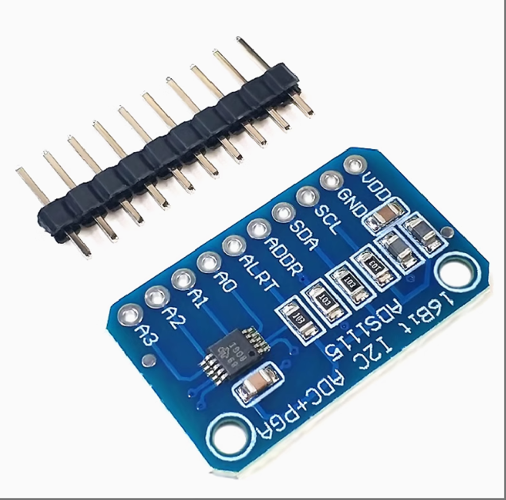 4-Channel Ads1015 Ads1115 Small 16 Bit Precision Analog-To-Digital Converter Adc Development Board Module
