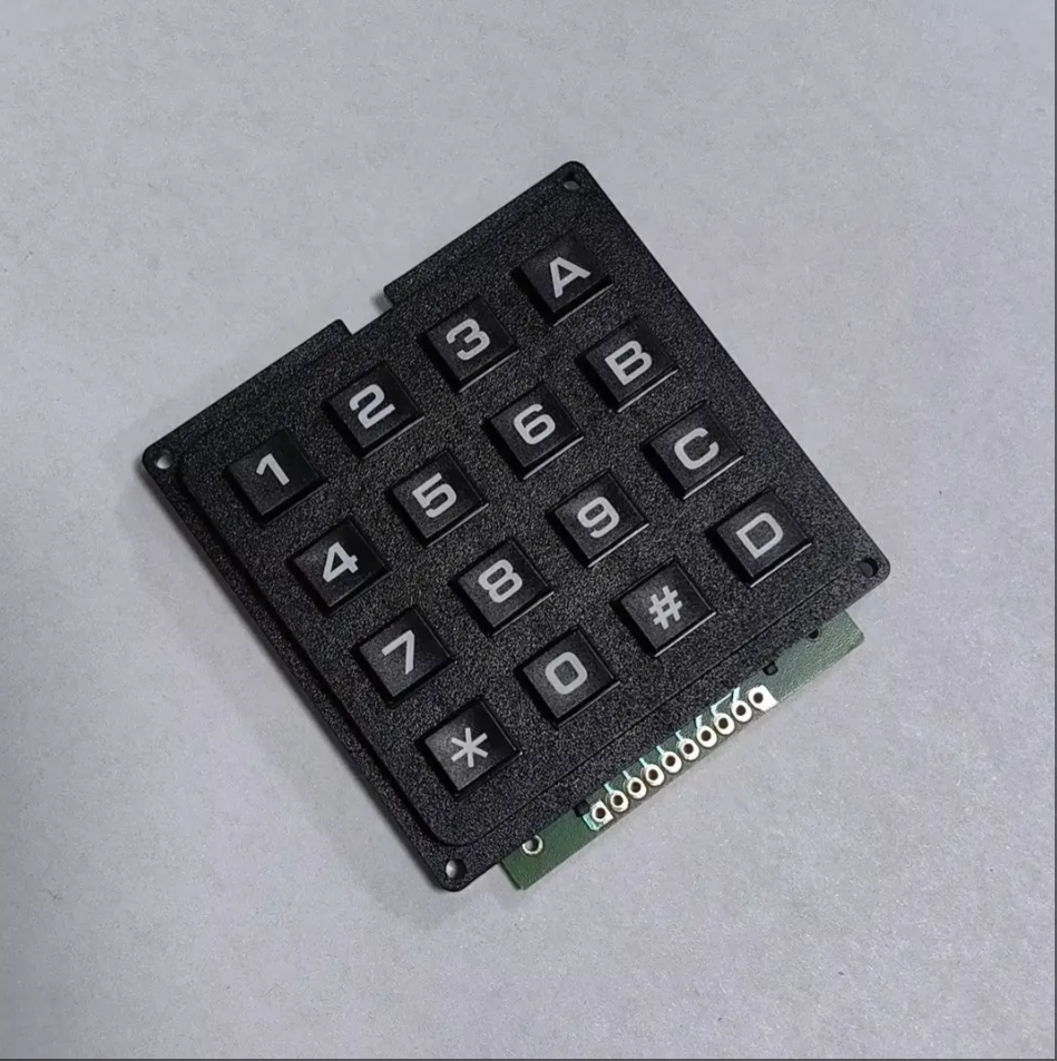 Keypad Single-chip Microcomputer Keyboard 16-key Industrial Keyboard Module Electronic Modules for Computer Electronic Door Lock