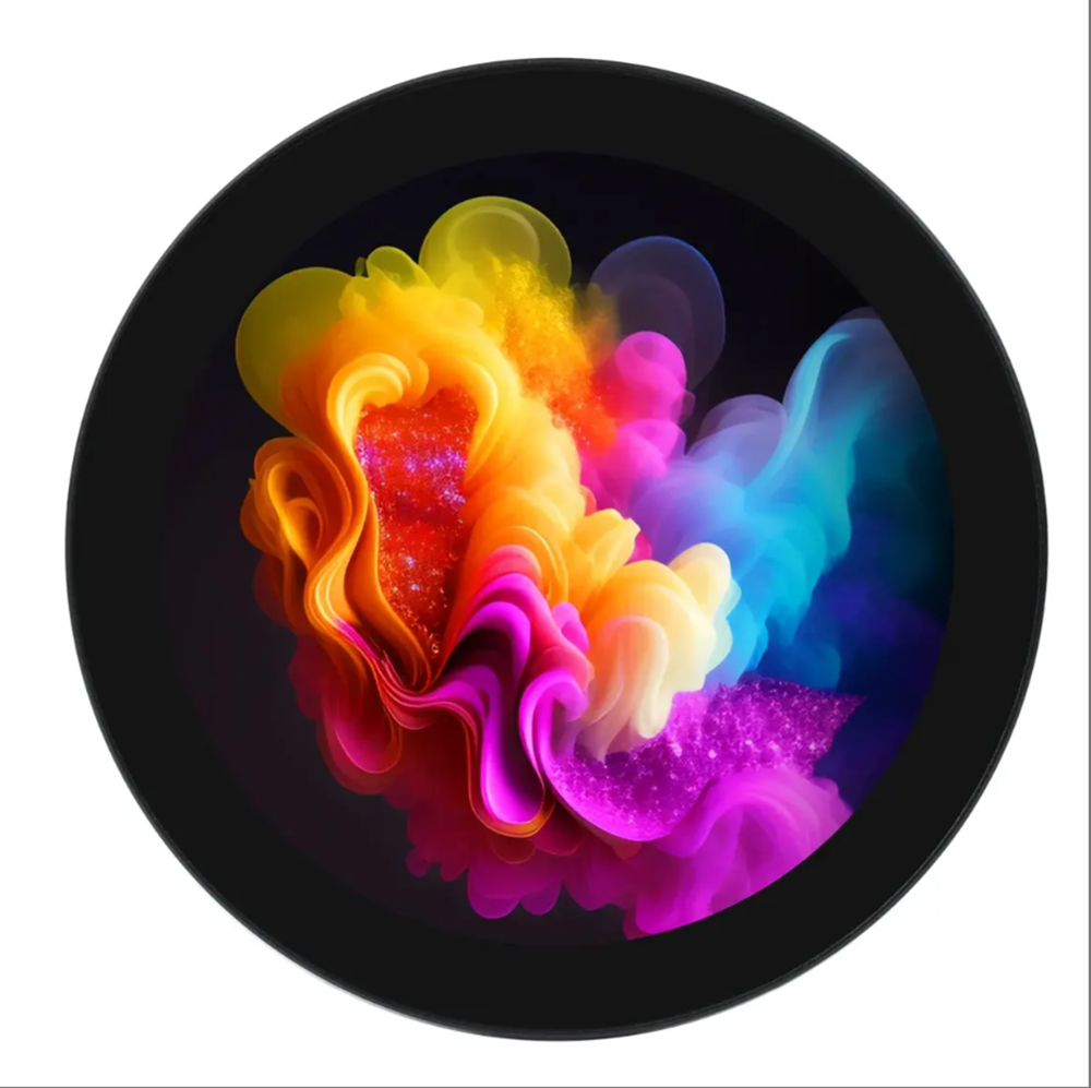 4Inch DSI Round Touch Display LCD Monitor 720*720 Pixels IPS 10-Point Touch Supports Raspberry Pi