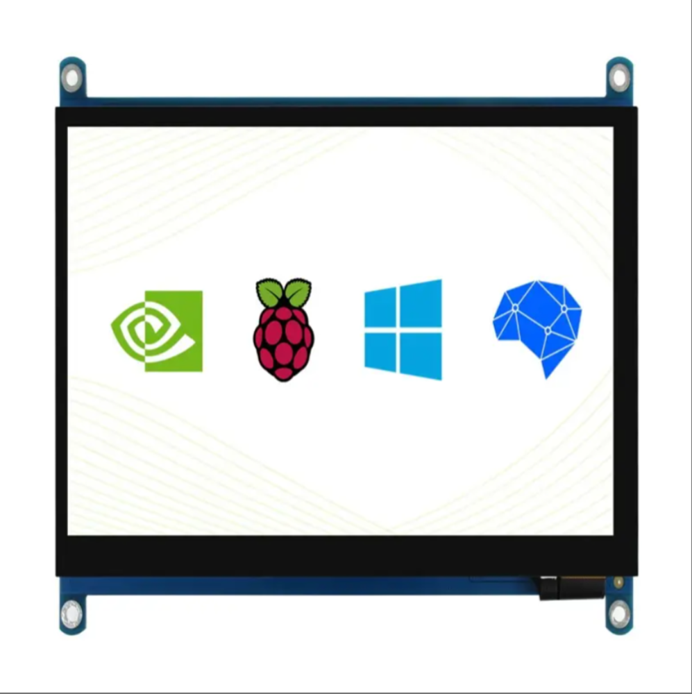 7inch Capacitive Touch Screen LCD (C) QLED Display 1024x600 IPS Monitor Low Power For Raspberry Pi