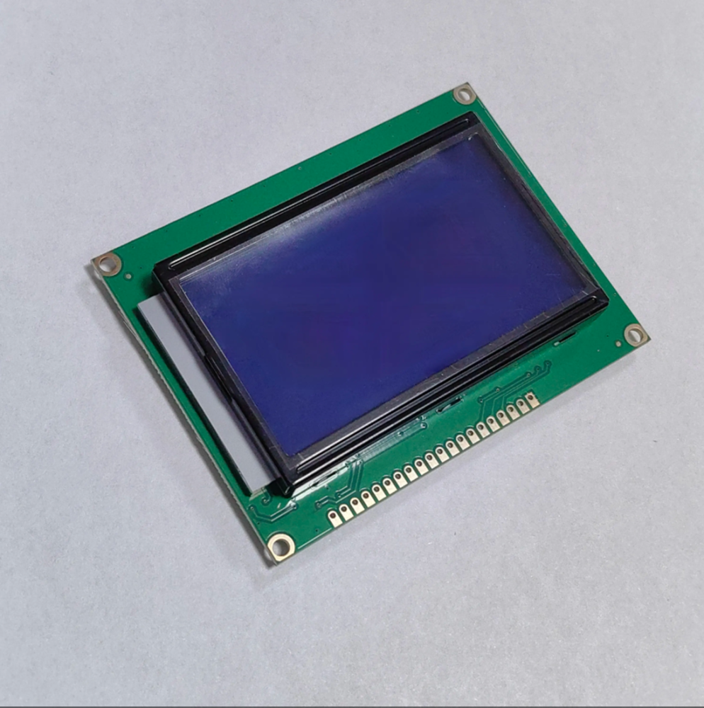 4.6 Inch LCD Screen 128x64 Pixel Blue Backlight Display Module Lcd Monitor Board Electronic Modules