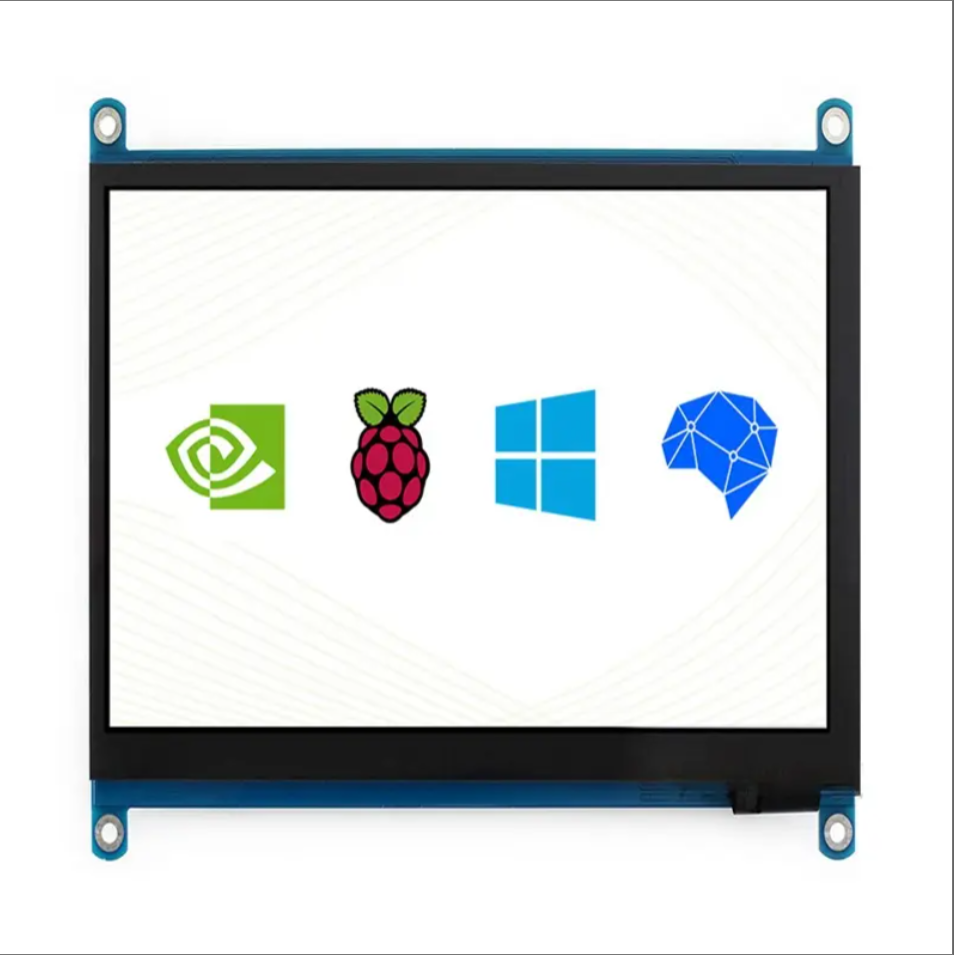 7inch Touch Screen LCD Module USB Capacitive Touch Display 1024*600 Pixels IPS Monitor