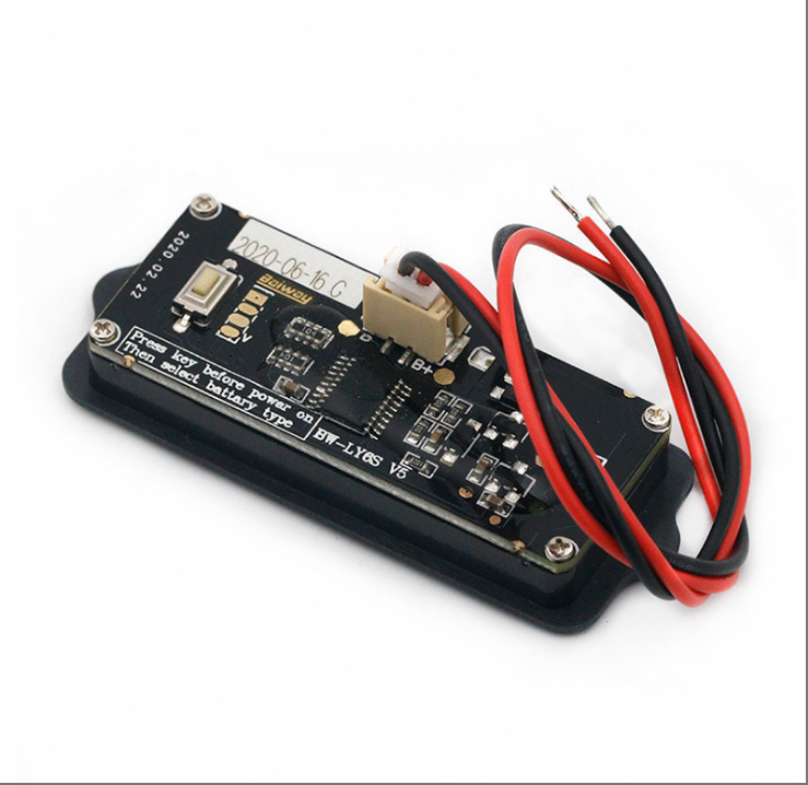 Ly6w External Mounted With Shell 12v24v Lcd Lithium Battery Lead-Acid Power Display Tester Remaining Capacity