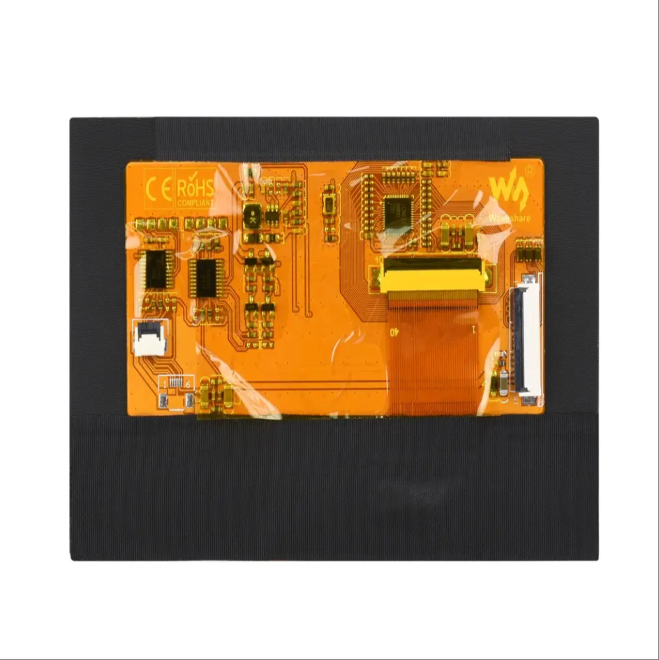 5 Inch DSI Display 800*480 Pixels Monitor Thin Screen Design 5-point Touch IPS Display