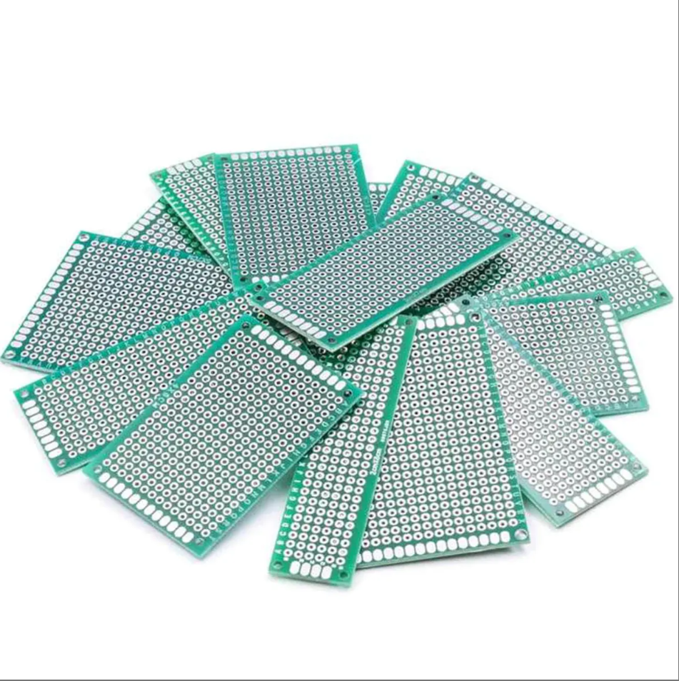 4pcs Spray TIN PCB Breadboard Circuit Board 2.54mm Spacing Hole Board