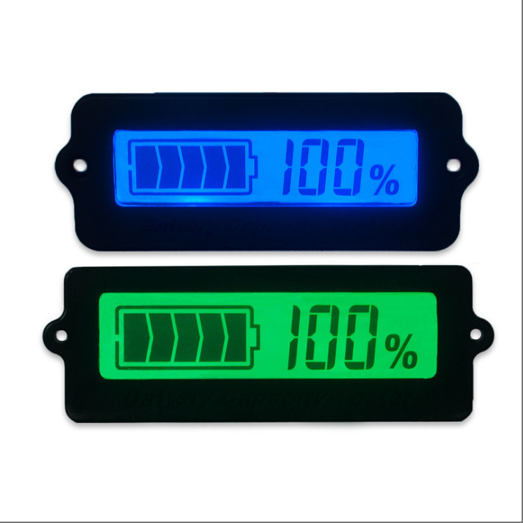 Ly6w External Mounted With Shell 12v24v Lcd Lithium Battery Lead-Acid Power Display Tester Remaining Capacity