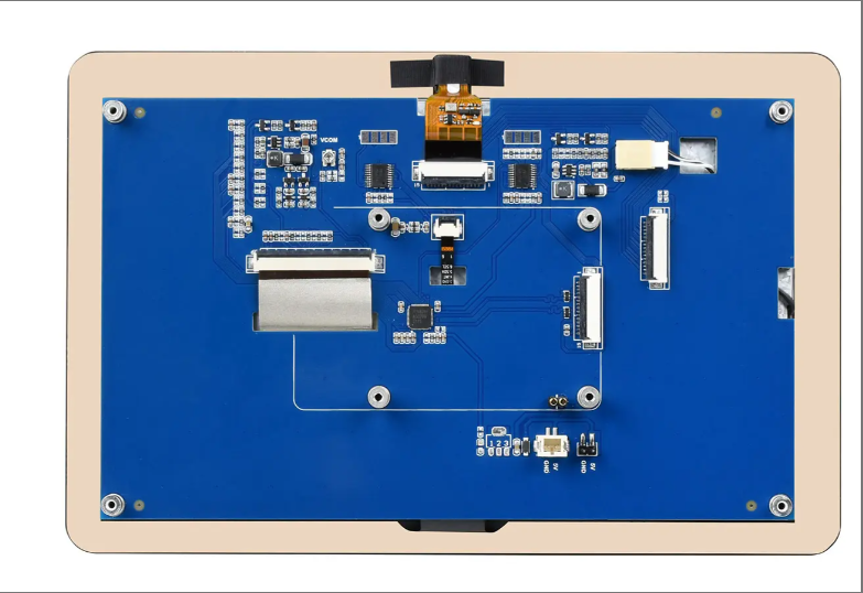 8 Inch DSI LCD Display Capacitive Touch Screen Monitor 800*480 Pixels 5-point Touch Display 5 Million Pixels Front Shot