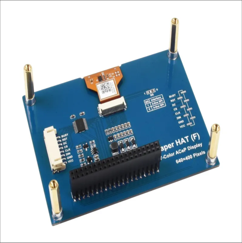 4.01 Inch e-Paper Display 7 Color ACeP Display e-ink Screen Module 640*400 Pixels SPI Interface