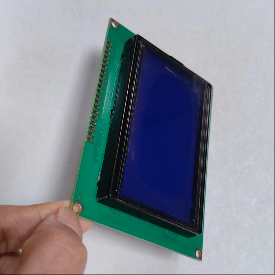 4.6 Inch LCD Screen 128x64 Pixel Blue Backlight Display Module Lcd Monitor Board Electronic Modules