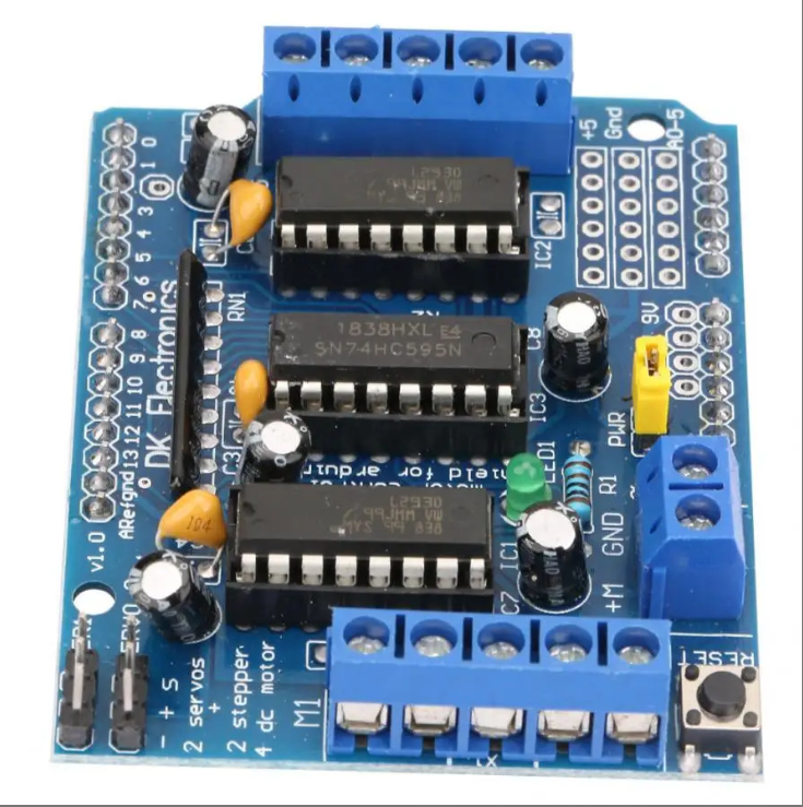 L293d Motor Drive Module Expansion Board Motor Board Motor Control Shield