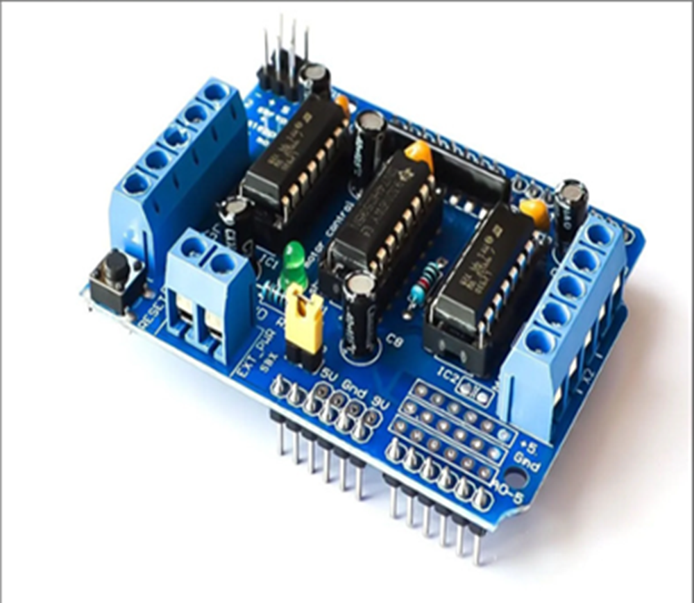 Motor Drive Expansion Board L293D Motor Control Development Board Electronic Modules PCBA Board DIY for Arduino