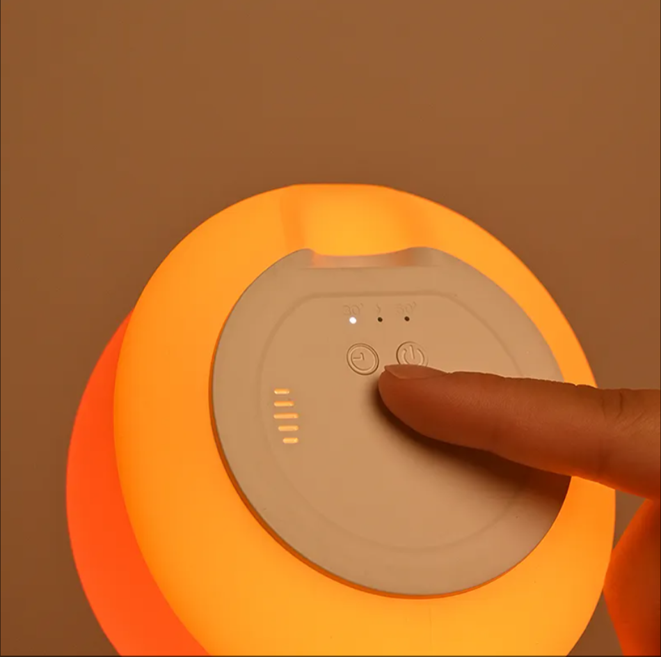 Factory Wholesale Silicone LED Night Light Rechargeable Color Changing Animal Night Light Touch Control Sleeping Night Lights