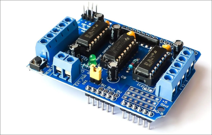 L293d Motor Drive Module Expansion Board Motor Board Motor Control Shield