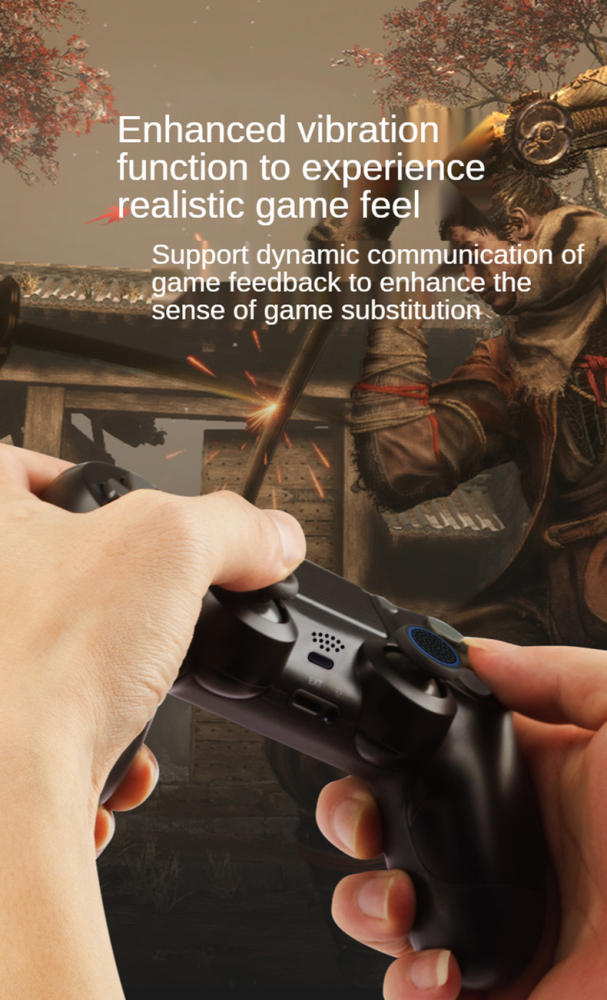 Wireless Gaming Controller for Switch Pro with 500mA Input Current Compatible with N-Switch/PS3/PC/Android Games