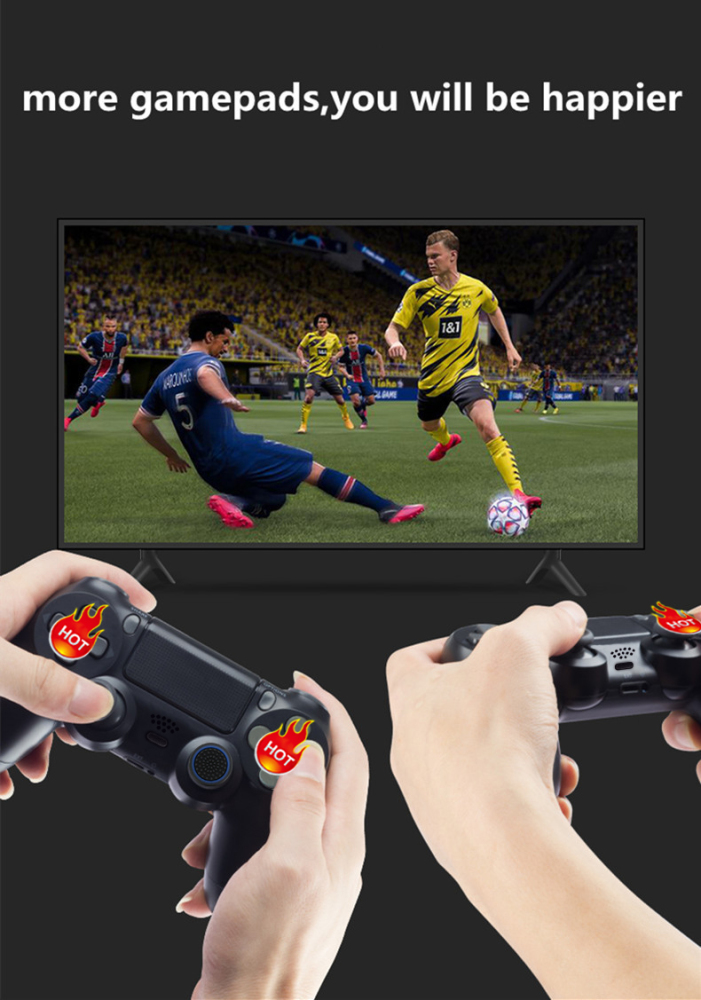 Wireless Gaming Controller for Switch Pro with 500mA Input Current Compatible with N-Switch/PS3/PC/Android Games