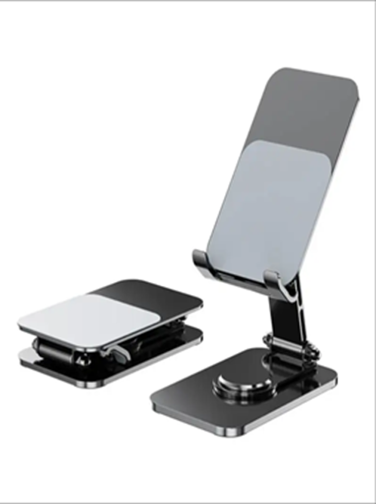 Desktop Rotating Bracket New Design Anti-slip Adjustable 360 Rotating Desktop Bracket Metal Folding Phone Holder Stand
