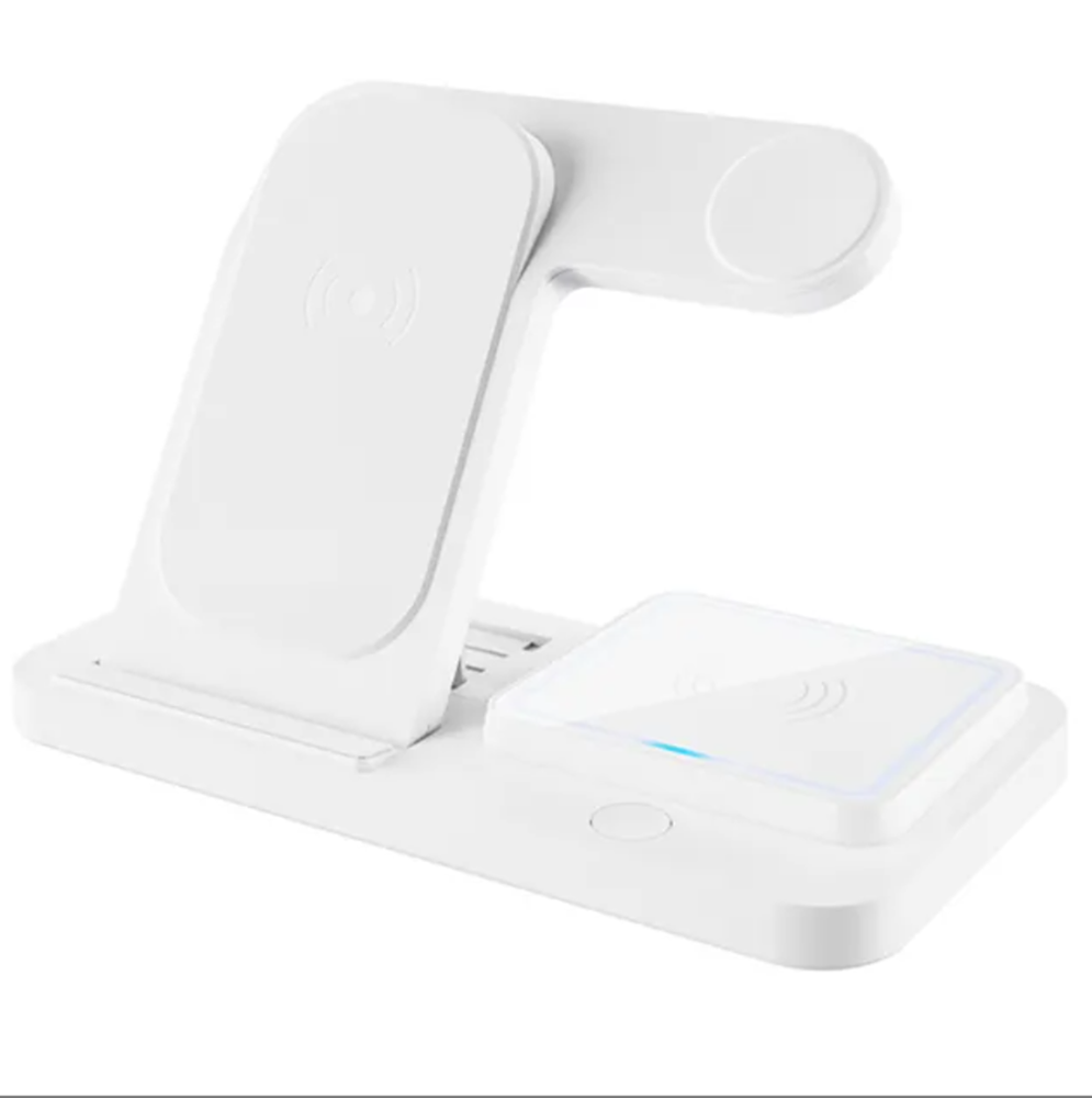 Wireless Charger Stand High Quality Wireless Chargers Foldable Magnetic 15W 4 in 1 Wireless Chargers for Multiple Devices