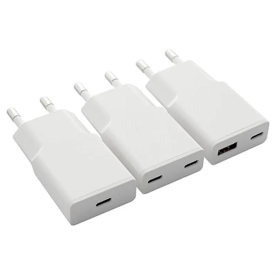 PD 30W Fast Charging Adapter Factory Direct Wall USB-C Adapter Charger Fast Charging Fast Cell Phone Adapters for Europe