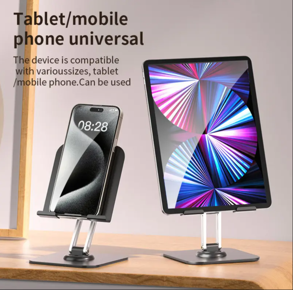 New Design Desktop Bracket Foldable Adjustable 360 Rotating Desktop Bracket Anti-slip Universal Laptop Desktop Rotating Bracket