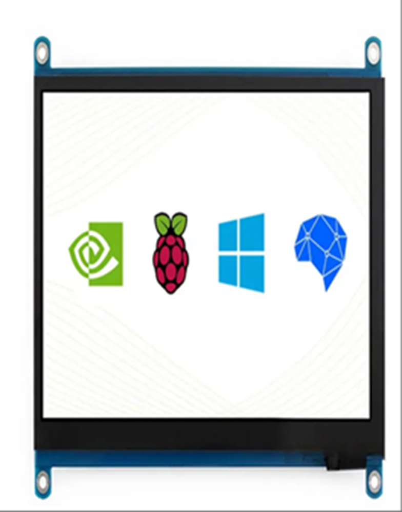 7inch Touch Screen LCD Module USB Capacitive Touch Display 1024*600 Pixels IPS Monitor