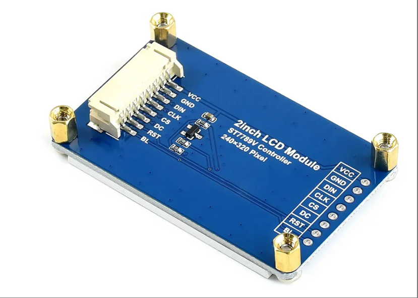 2-Inch IPS Display LCD Module 240*320 Resolution SPI Interface LCD Monitor Controller Development Board
