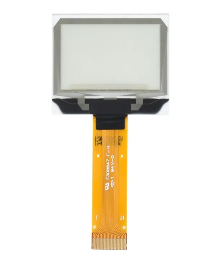 1.51 Inch Transparent OLED Screen 128*64 Resolution Display Monitors With Expansion Board SPI/I2C Interface Blue Display