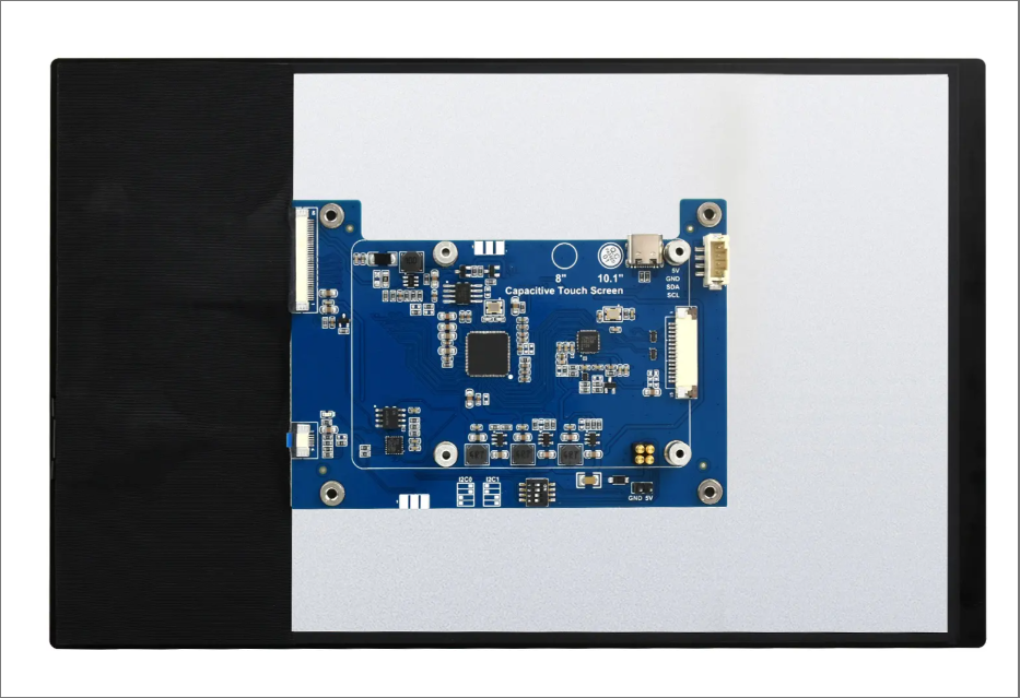 10.1 "IPS Capacitive Touch Screen DSI Interface Display Screen Raspberry PI Touch Monitor 1280*800 Pixels