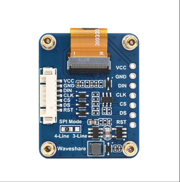 0.96 Inch RGB OLED Module 64*128 Resolution OLED Display Screen Monitor 65K Color SPI Communication