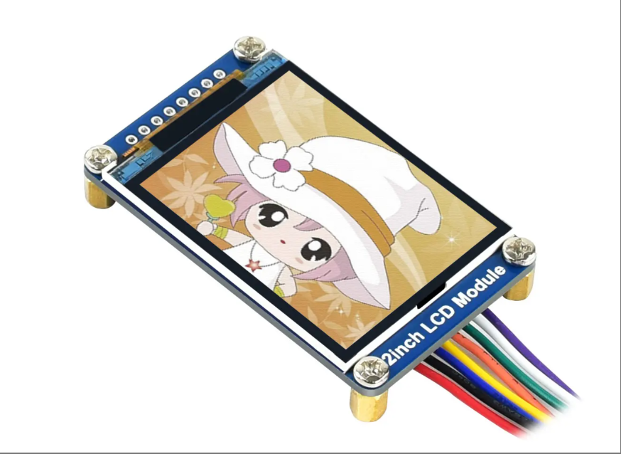 2-Inch IPS Display LCD Module 240*320 Resolution SPI Interface LCD Monitor Controller Development Board