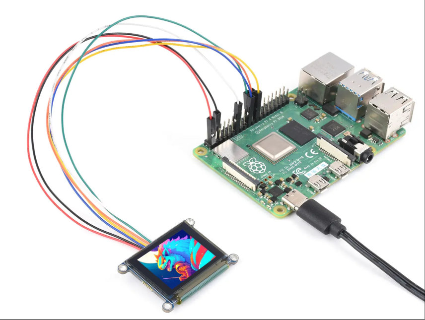 1.27 Inch OLED Display Module rgb Display Screen Monitors128*96 Resolution 262K Color SPI Communication