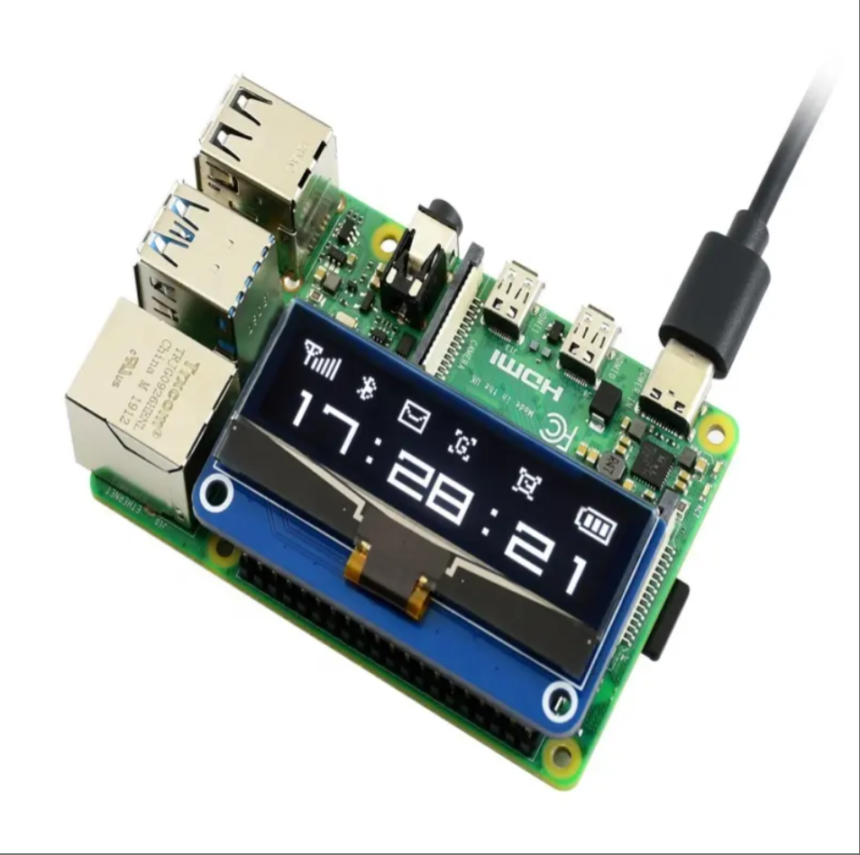 2.23 Inch OLED Display For Raspberry PI OLED Monitor SSD1305 Expansion Board 128*32 Resolution Supports SPI/I2C