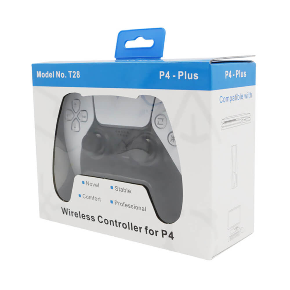 T28 Wireless Gamepad Bluetooth-compatible Game Controller Dual Vibration 6-axis Gyro Function for PS5/PS4 Console Accessories