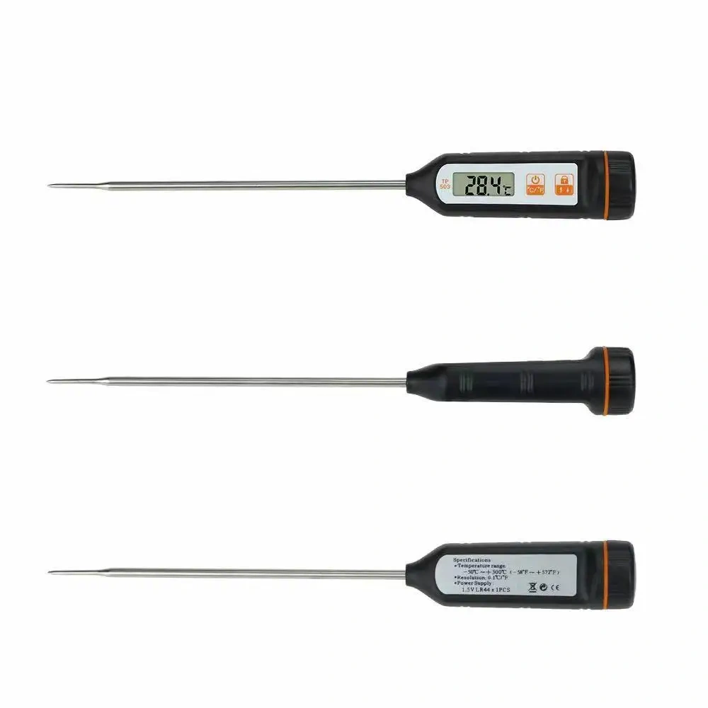 Home Kitchen BBQ Sensor Food Meat Temperature Gauge Thermometer Probe -50-300 Centigrade Tools Grill Accessories