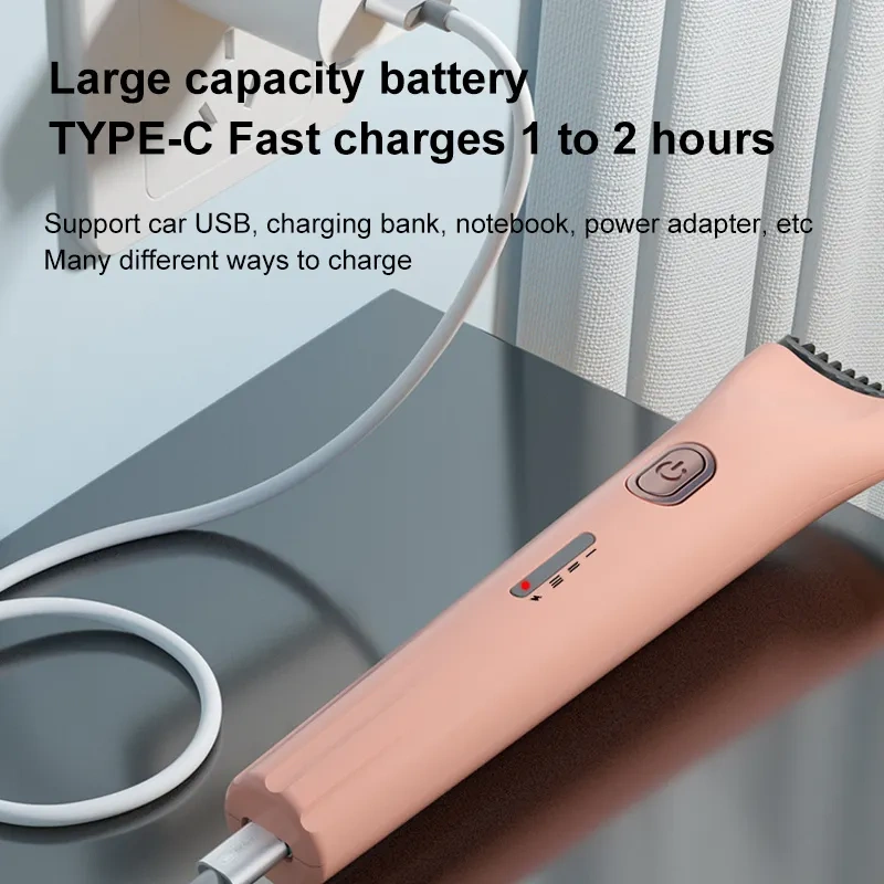 Three Temperature Settings Portable Rechargeable Eyelash Curler Fashionable Rechargeable Long-Lasting Curling Effect