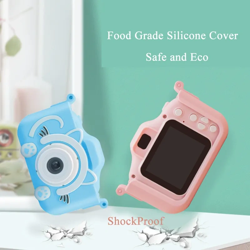 Hot Sales Silicone Case Cover X2 Kids Children Camera Protection Case Cover ISP LCD Silicone Toys