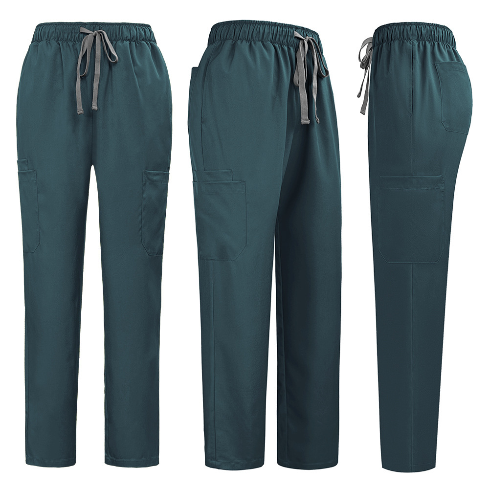 2025 New Unisex Hospital Uniforms Nursing Uniform Sets Quick-drying Scrubs Sets Two-piece Set Top & Pants for Nurse Fashion Workwear Comfortable Breathable Work Clothes