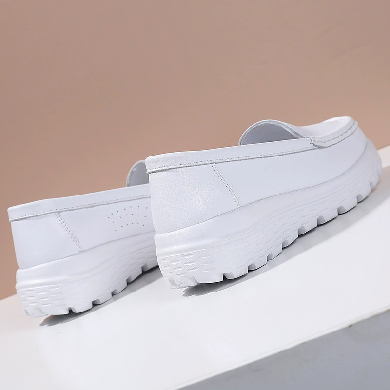 Hot Sale Nurse Nursing Shoes Hospital for Women White Shoes Comfort Breathable Soft Bottom Flat Anti-slip Safety Work Shoes Comfortable Nurse Shoes for Women Nurse Work Shoes Best Shoes for Nurse