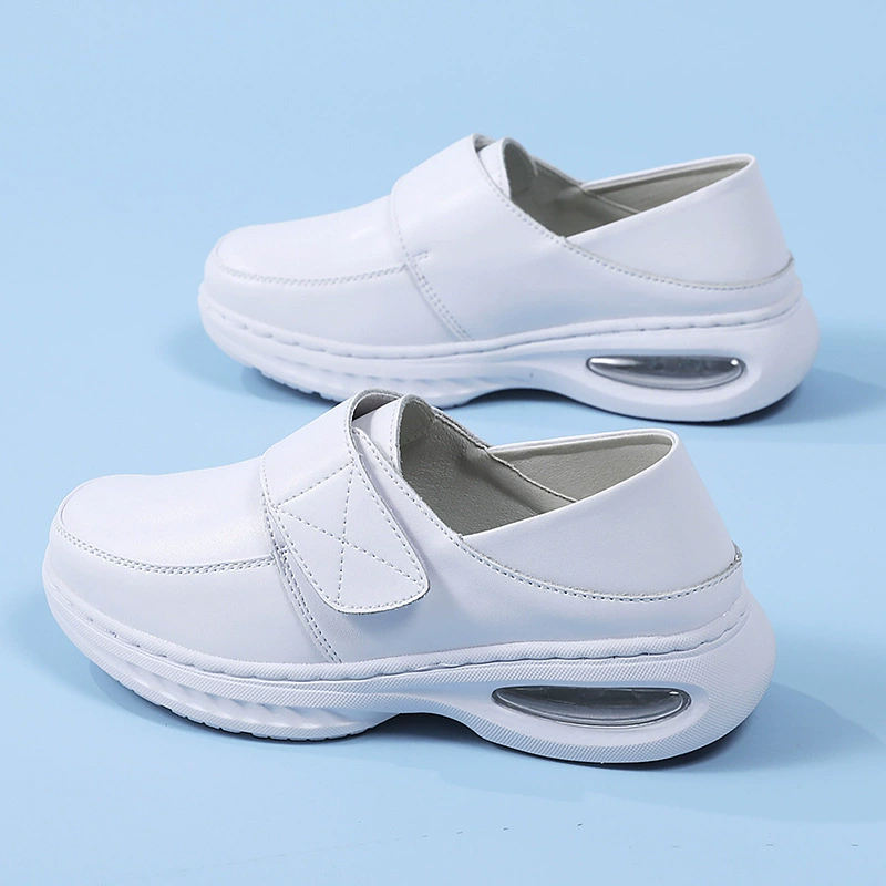 Nurse Shoes Factory Wholesale Non Slip Hospital Nurse Shoes Females Breathable Custom Logo White Latest Flats Nursing Shoes Comfortable Nurse Shoes for Women Nurse Work Shoes Best Shoes for Nurse