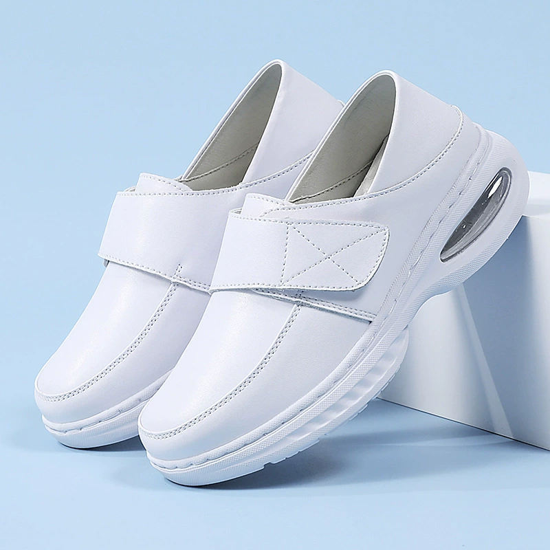 Nurse Shoes Factory Wholesale Non Slip Hospital Nurse Shoes Females Breathable Custom Logo White Latest Flats Nursing Shoes Comfortable Nurse Shoes for Women Nurse Work Shoes Best Shoes for Nurse