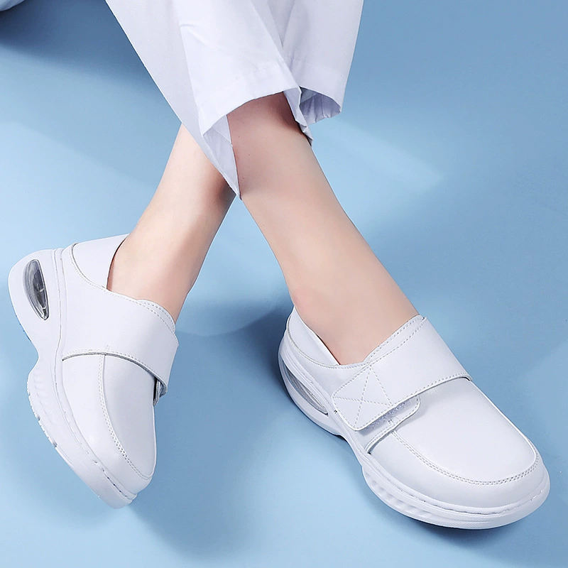 Nurse Shoes Factory Wholesale Non Slip Hospital Nurse Shoes Females Breathable Custom Logo White Latest Flats Nursing Shoes Comfortable Nurse Shoes for Women Nurse Work Shoes Best Shoes for Nurse