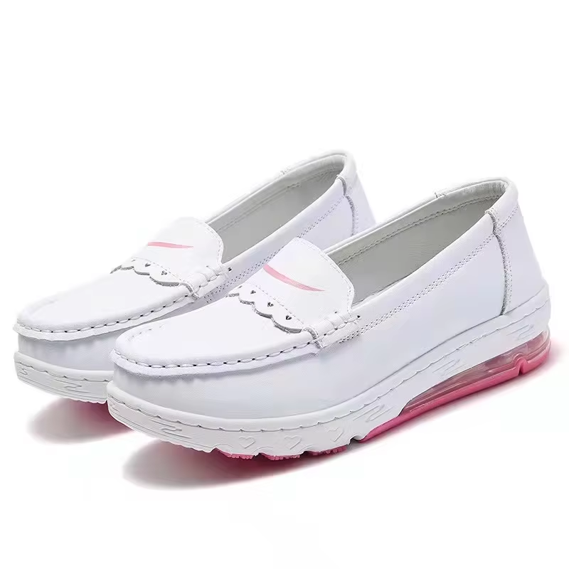Nurse Shoes Store Nursing Shoes Hospital Comfort Breathable Soft Bottom Flat Non-slip Safety White Comfortable Nurse Shoes for Women Best Nurse Shoes for Nurse Work Shoes