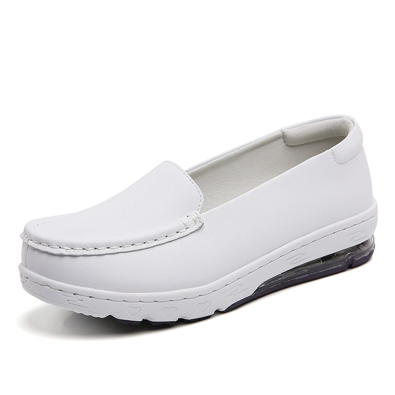 Nurse Nursing Shoes Hospital for Women White Shoes Comfort Hollow Out Breathable Anti-slip Flat Safety Work Shoes Best Nurse Shoes Popular Nurse Shoes White Womens Nurse Shoes Best Shoes for Nurse