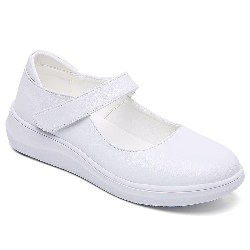 Scrubs Nurse Shoes Store Anti-slip Nursing Shoes Hospital for Women White Shoes Comfort Breathable Soft Bottom Flat Nurse Safety Work Shoes Best Nurse Shoes Popular Nurse Shoes White Womens Nurse Shoes Best Shoes for Nurse