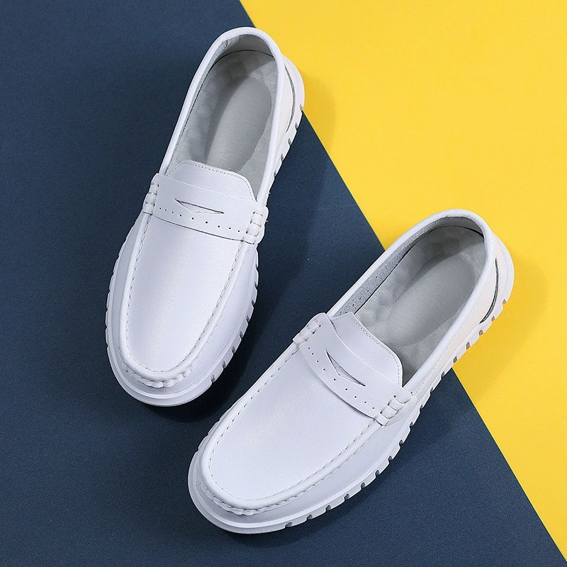 Scrubs Nurse Shoes Store Hot Sales Nursing Shoes Hospital for Men Doctor Factory Wholesale Non Slip White Shoes Comfortable Breathable Flats Work Shoes Best Nurse Shoes Popular Nurse Shoes White Nurse Shoes Best Shoes for Nurse