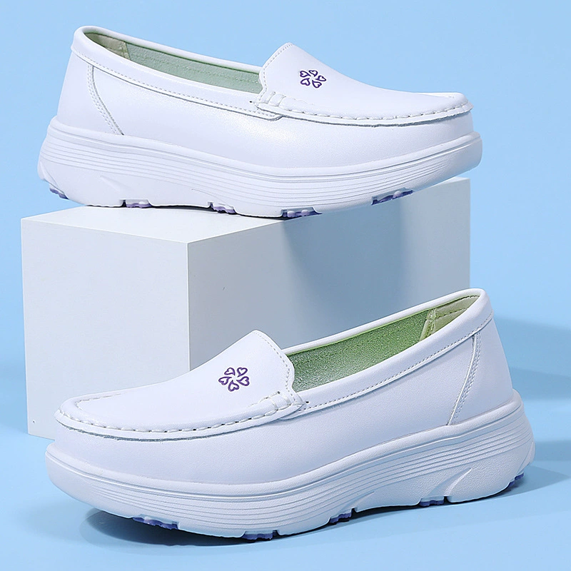 Scrubs Nurse Shoes Store 2025 New Arrival Fashion Nurse Shoes for Women Non Slip Nursing Shoes Hospital Doctor Wholesale Comfort Flats Work White Shoes Best Nurse Shoes Popular Nurse Shoes White Womens Anti-slip Nurse Shoes Best Shoes for Nurse