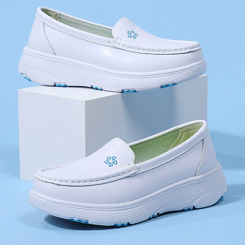 Scrubs Nurse Shoes Store 2025 New Arrival Fashion Nurse Shoes for Women Non Slip Nursing Shoes Hospital Doctor Wholesale Comfort Flats Work White Shoes Best Nurse Shoes Popular Nurse Shoes White Womens Anti-slip Nurse Shoes Best Shoes for Nurse