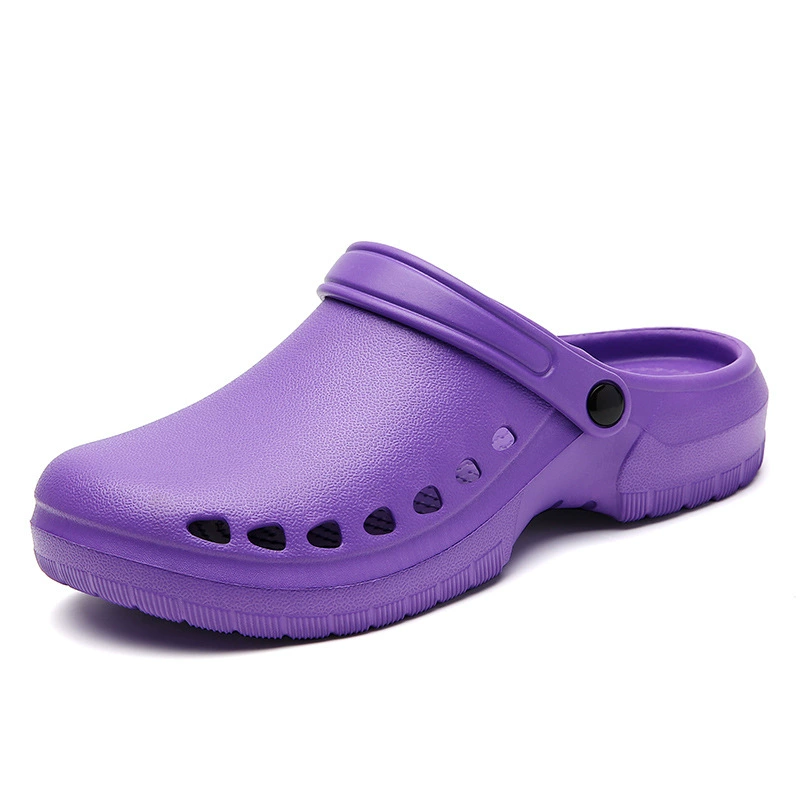 Scrubs Slippers for Hospital Suitable for Operating Room Use Soft Sole EVA Nursing Shoes Nurse Comfortable Non-slip Wear Resistant Hospital Shoes Work Shoes for Women Men