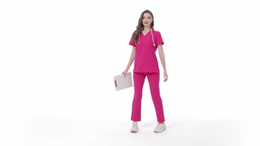 ​2025 New Arrival Hospital Uniforms Scrubs Sets Nursing Uniform Sets Quick-drying Top & Pants for Women Nurse for Hospitals Clinics Care Facilities Long Periods of Standing Work Clothes Uniform Scrubs Online Professional Scrubs Comfortable and Breathable